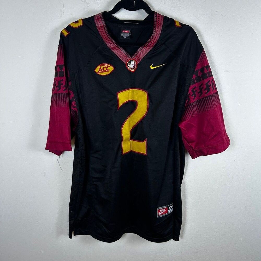 Florida State Seminoles Deion Sanders Nike Jersey Mens XXL Black FSU Football